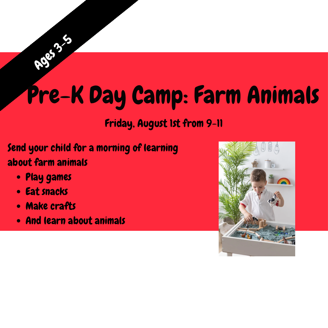 Preschool Day Camp: Dates within Listing