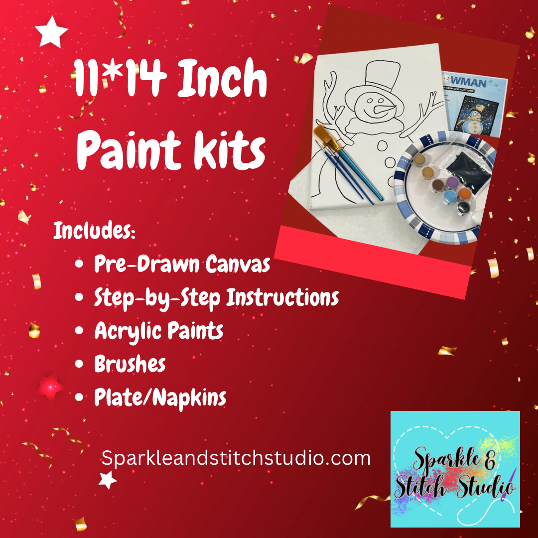 Christmas/Winter 11*14" Paint Kits