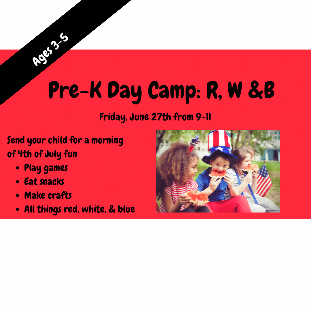 Preschool Day Camp: Dates within Listing