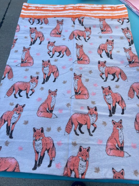 Fox pillowcase