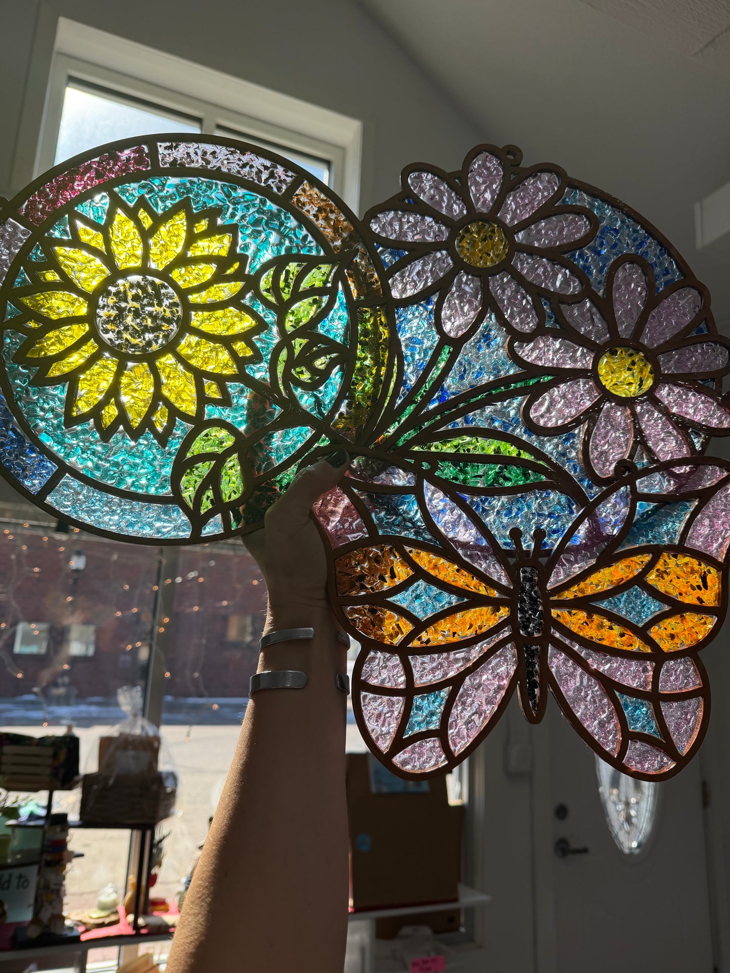 Faux Stained Glass Thursday, June 25th at 10AM
