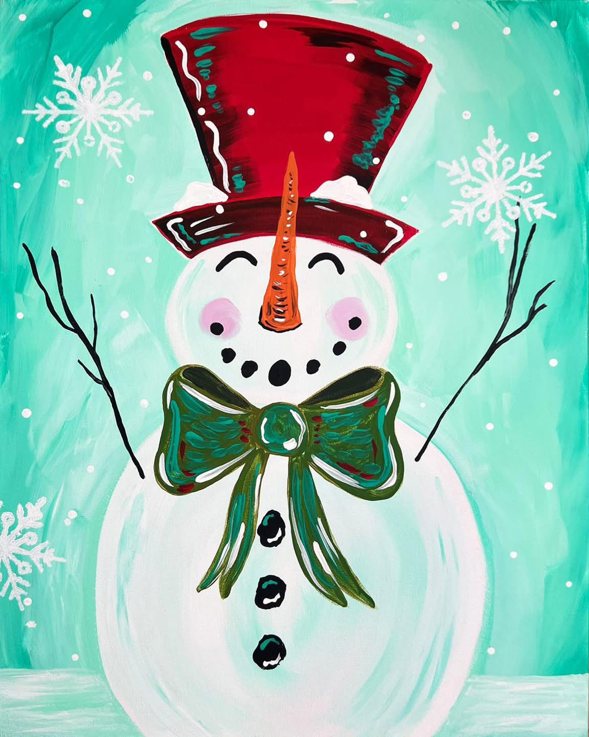 Christmas/Winter 11*14" Paint Kits