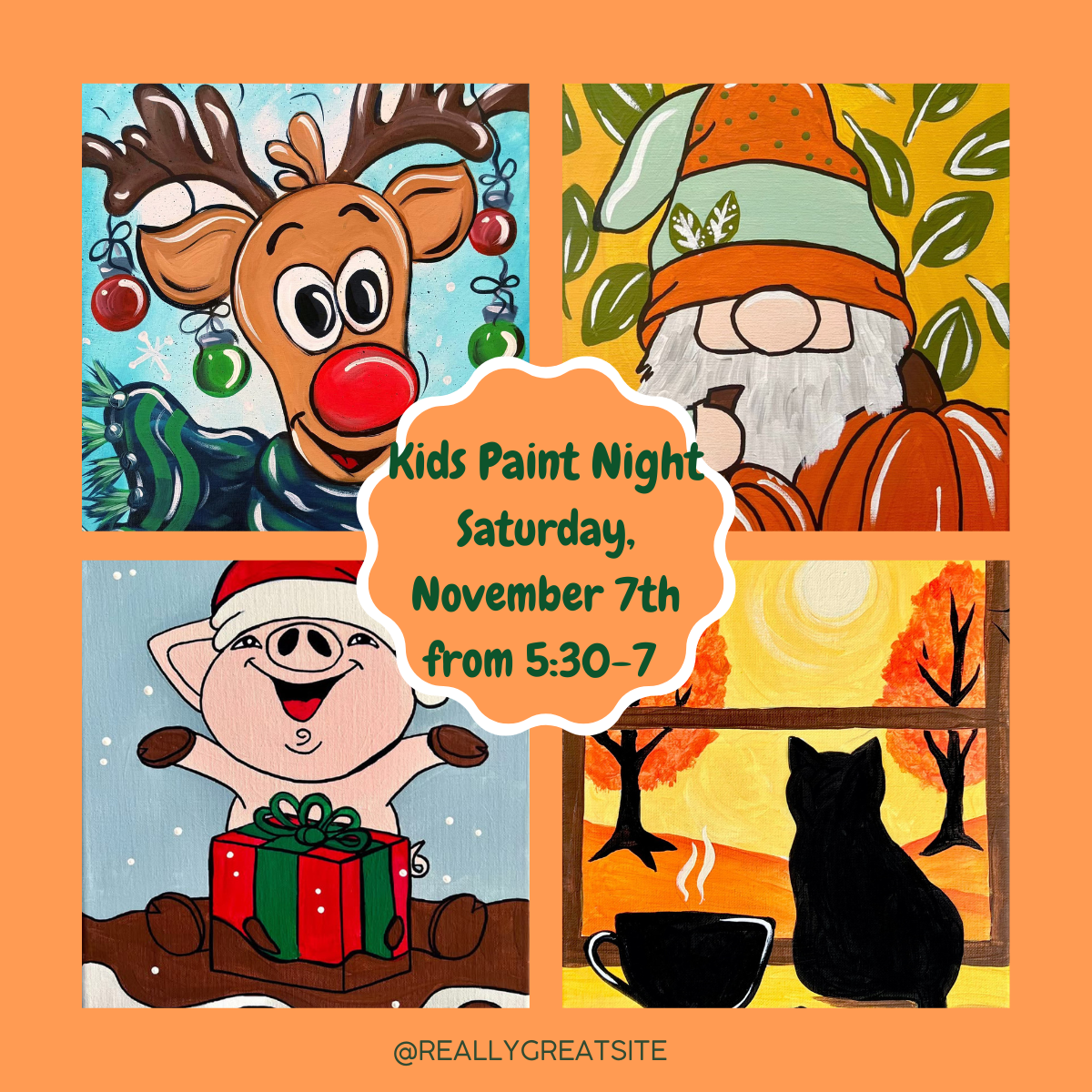 Kids Paint Night-November 7th
